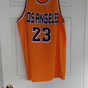 Extra large LeBron James Lakers jersey